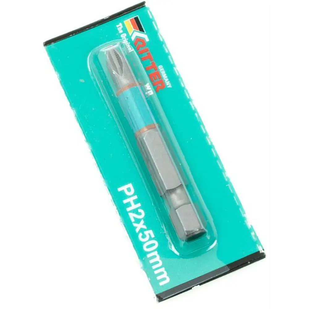 Бита магнитная Ritter WP PS20112050 PH2x50 мм, 10 шт STLM-2185114 - Вид №2