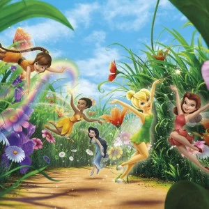 8-466-Fairies-Meadow Фотообои Komar Disney 2.54х3.68 м