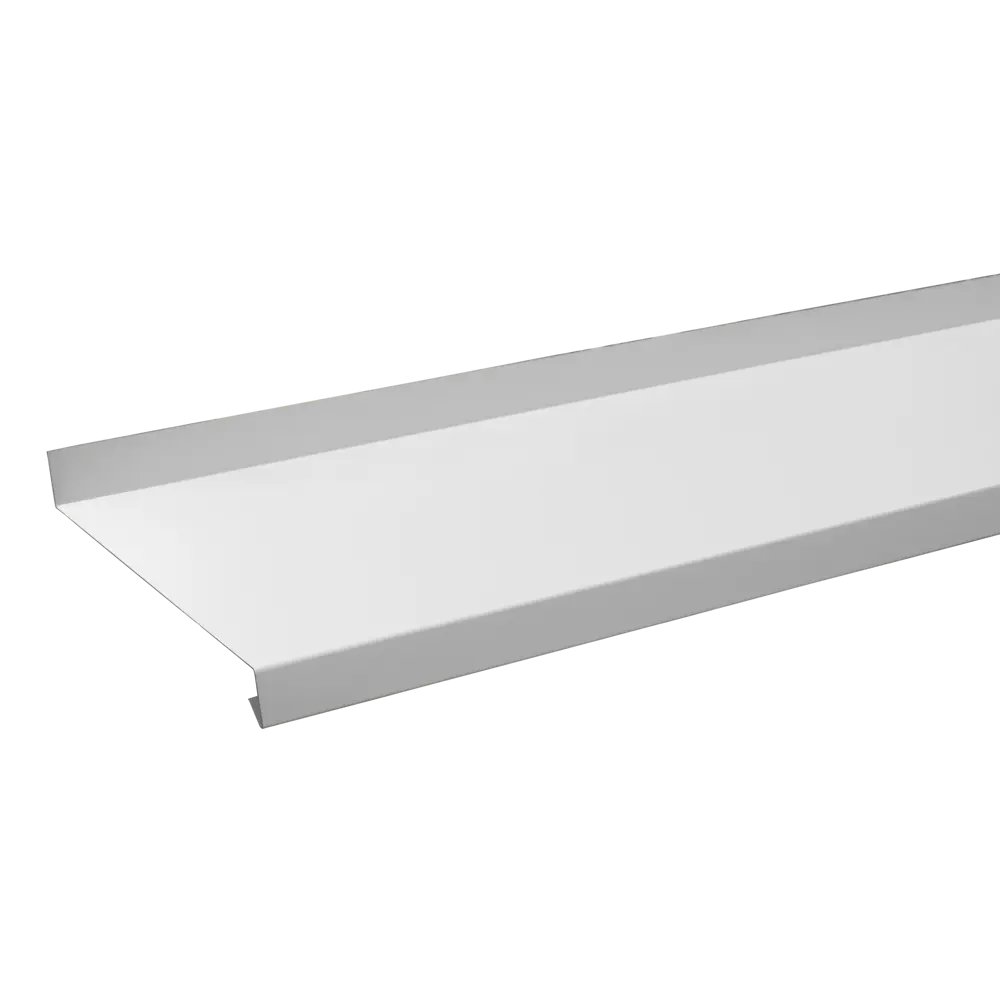 Отлив оцинкованный 160x2000 мм белый 13764173 STLM-2092246 Santreyd 