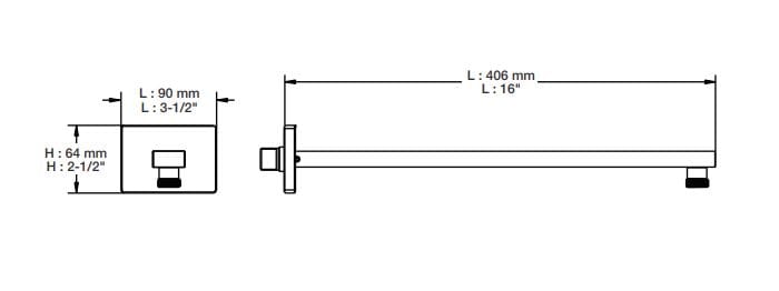 Термостатический набор для душа с душем BARIL PRO-3852-10 ARCH-00117164 - Вид №1