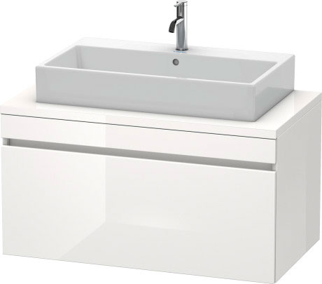 DS531400707 DuraStyle Тумбочка для консоли Бетонно-серый матовый декор Duravit - Вид №2