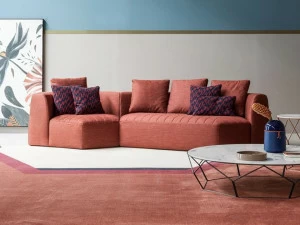 Bonaldo Модульный диван из ткани Panorama