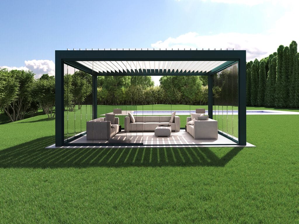 Биоклиматическая пергола из алюминия Gaviota CLIMATIKA ARCH-00101919