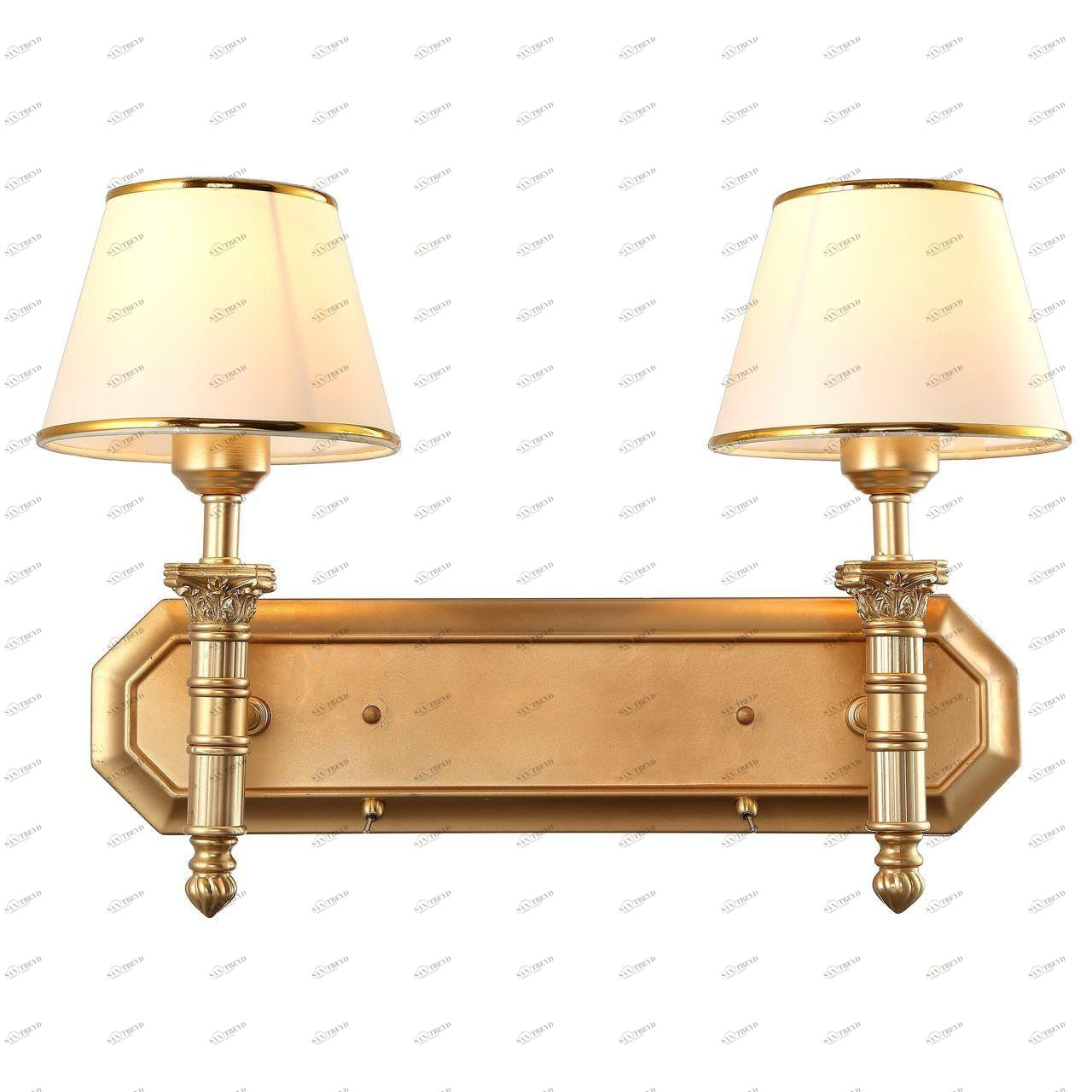 Бра Arte Lamp Liguria A9185AP-2SG ARTE LAMP  109518 Белый;золото 