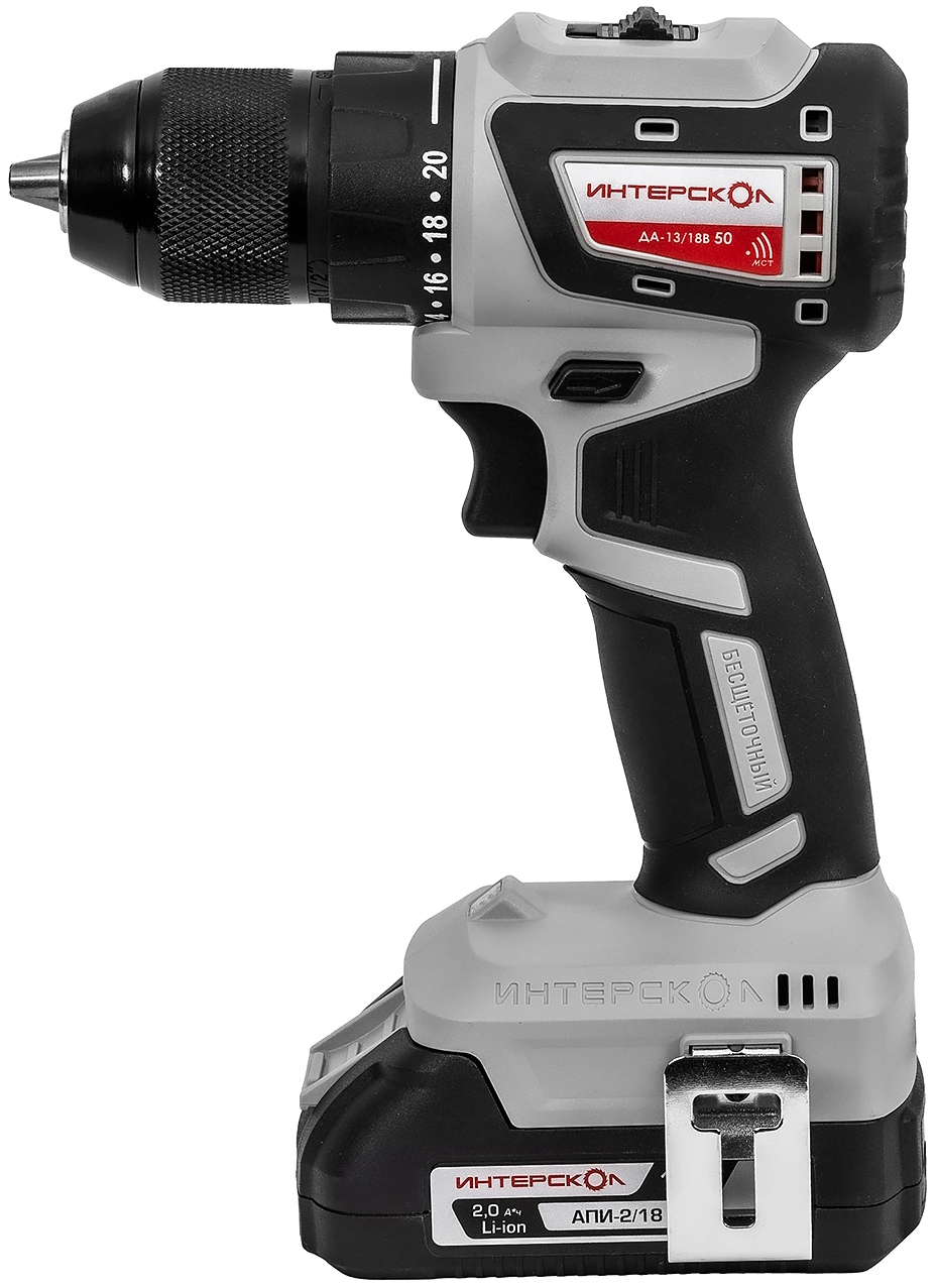 Дрель-шуруповерт Интерскол ДАУ-13/18В 50 18V 5466534 STDN-0081673