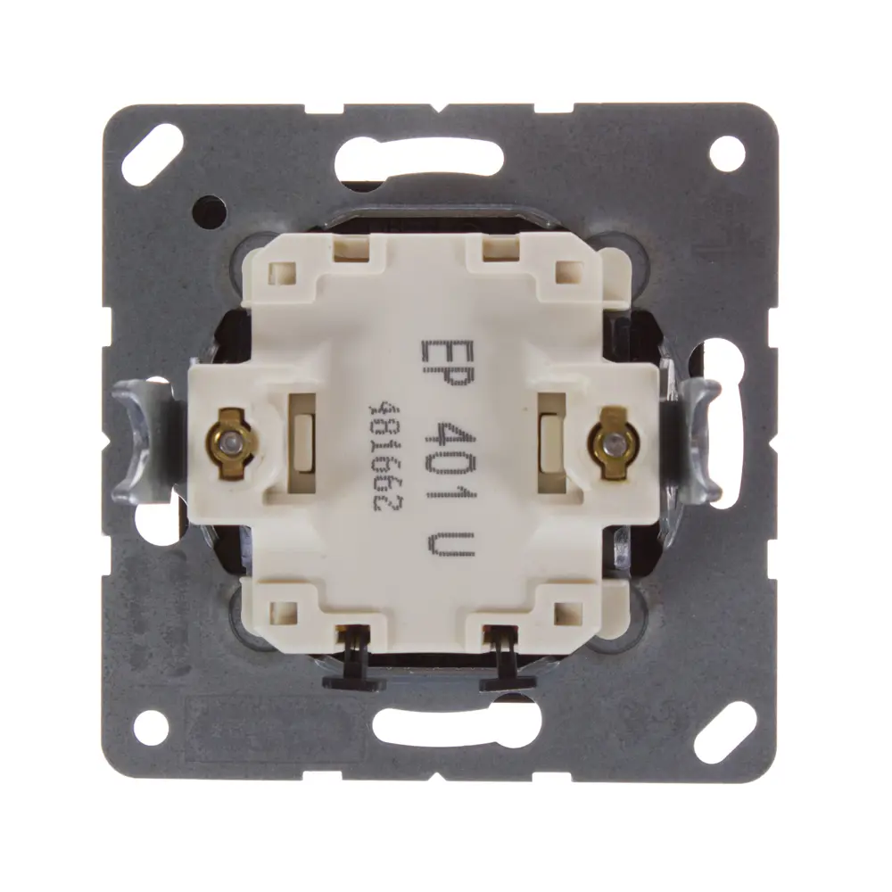 Выключатель встраиваемый Jung EcoProfi 1 клавиша, цвет бежевый STLM-2144949 - Вид №2