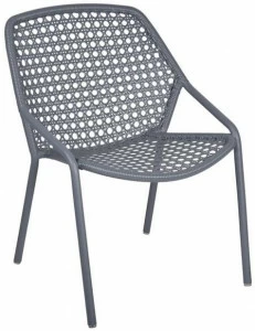 Fermob Штабелируемое садовое кресло из полиэтиленового волокна Croisette 1804