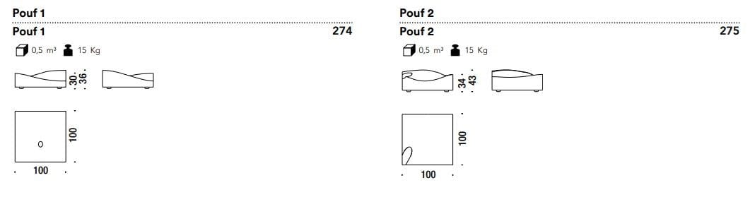 Модульный диван MOROSO Misfits ARCH-00044745 - Вид №4