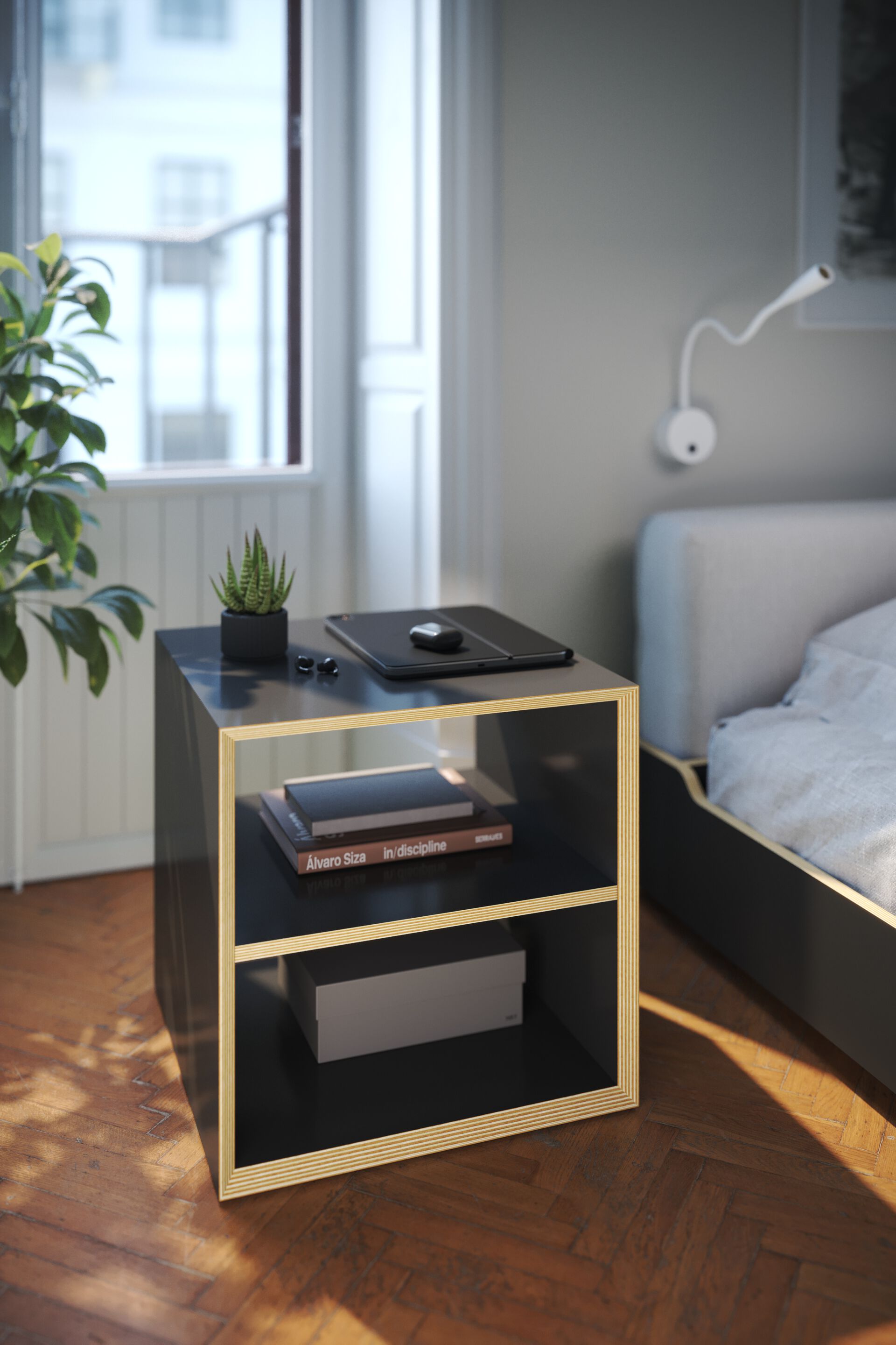 Березовый журнальный столик Müller Small Living DICE ARCH-00033677 - Вид №3