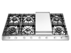 Газовая плита из нержавеющей стали
