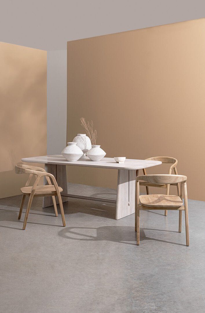 Деревянный стул с подлокотниками BIZZOTTO ADALYN ARCH-00079944 - Вид №1