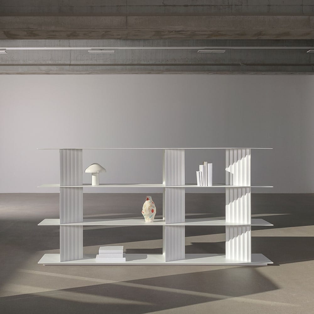 Стальная двухсторонняя Книжная полка RS Barcelona PLEC SHELVING L ARCH-00080592 - Вид №1