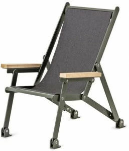 Nola Industrier Стальное складное кресло с порошковым покрытием и подлокотниками  U17-64