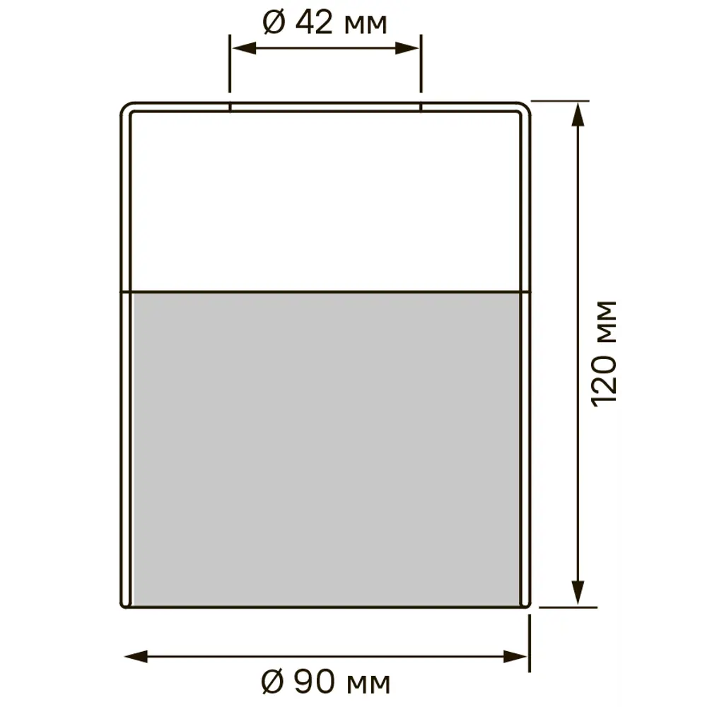Плафон для люстры KREAFORTA Vereya E27 цвет белый STLM-2173243 - Вид №6
