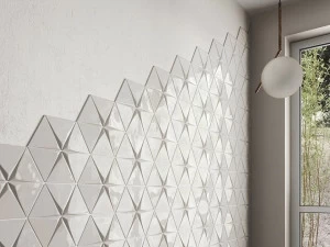 EQUIPE CERAMICAS Объемная белая плитка для стен