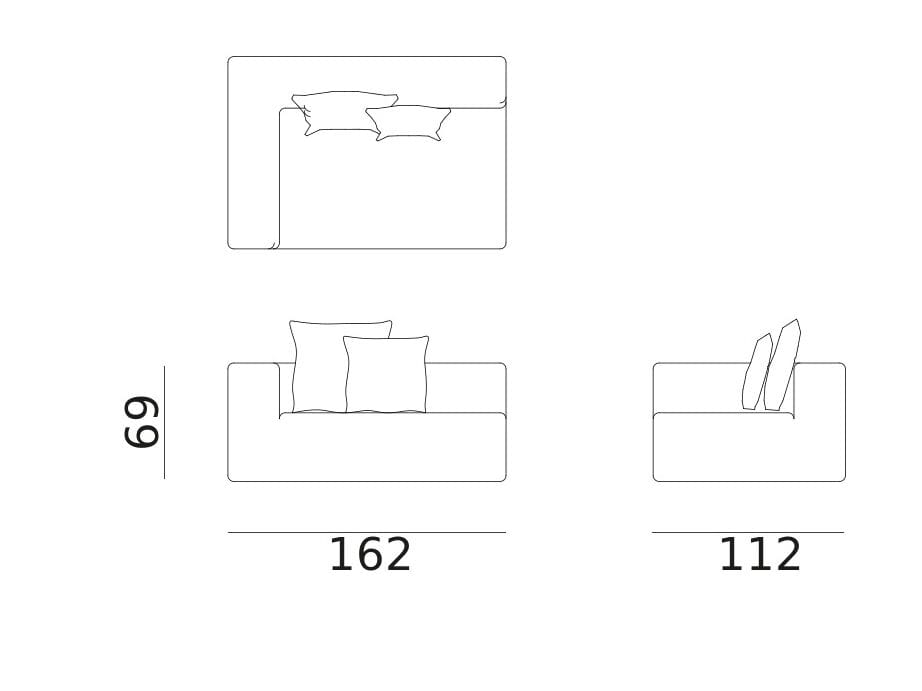 Тканевый модульный садовый диван Exteta Montecarlo ARCH-00107081 - Вид №16