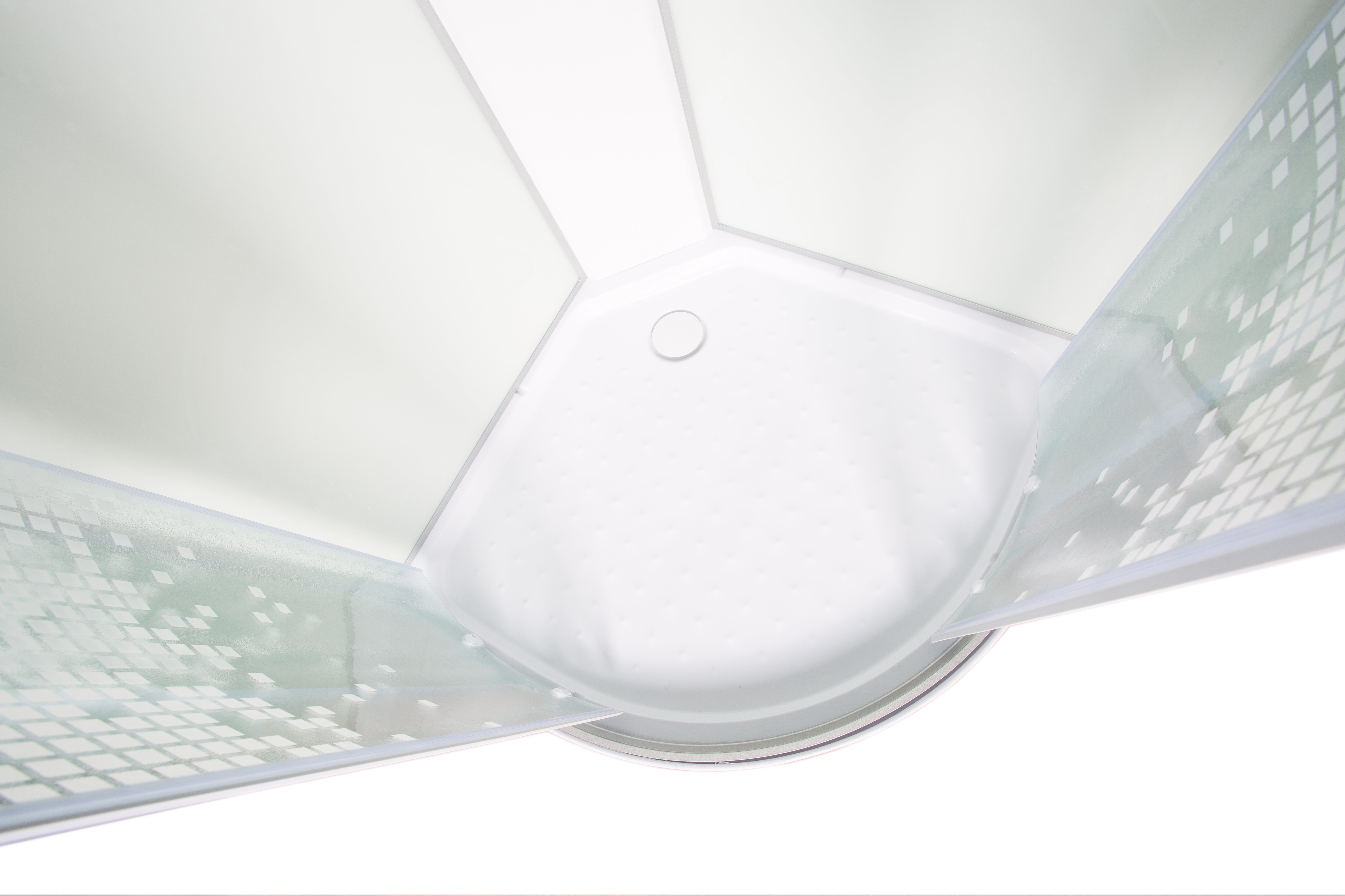 А09 LED Душевая кабина DETO Серия А L 901 с гидромассажем - Вид №22