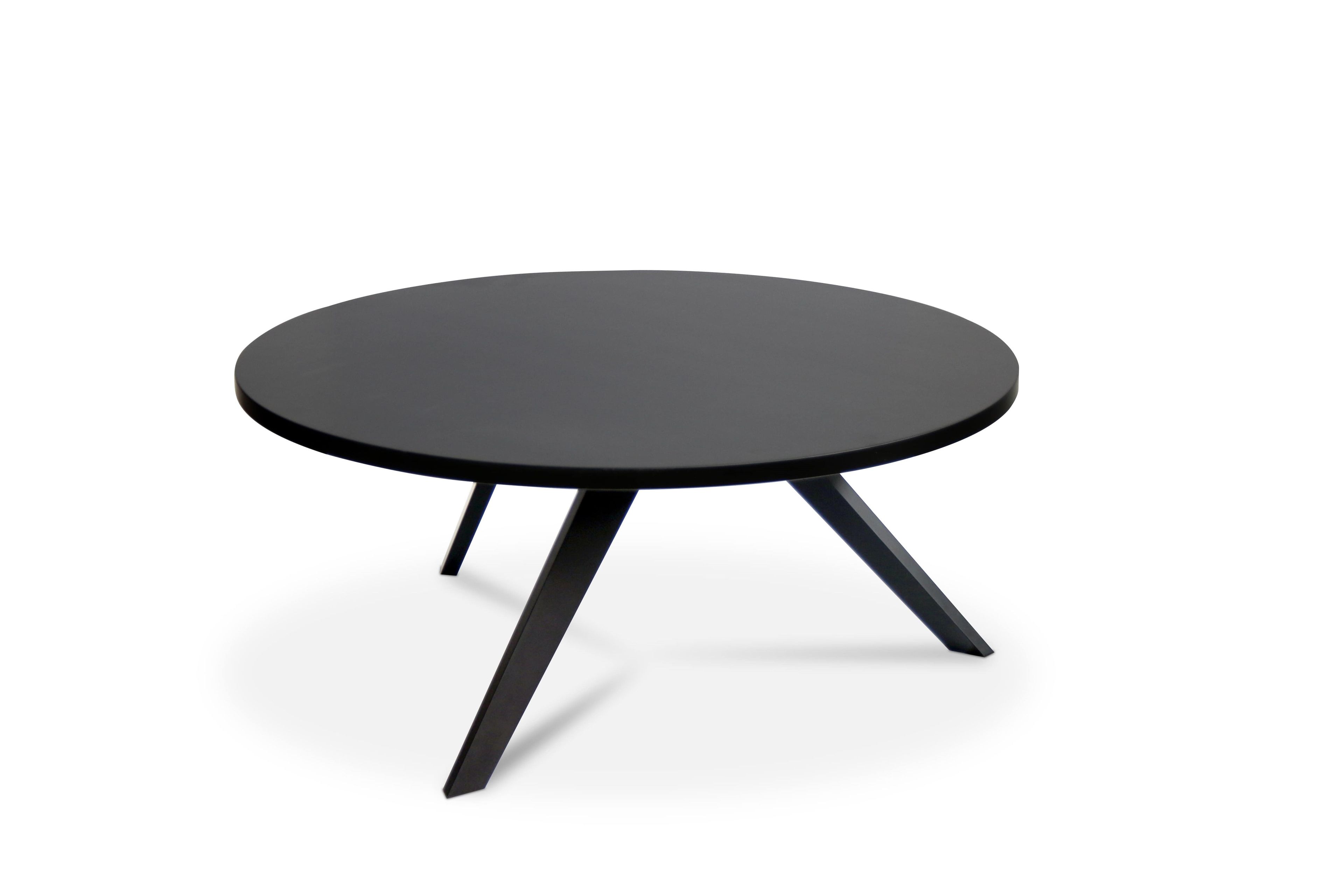 Деревянный круглый низкий журнальный столик Sitland REST ARCH-00063947 - Вид №1