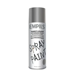 Краска аэрозольная Empils цвет серебристый 425 мл 17702615 STLM-2005766