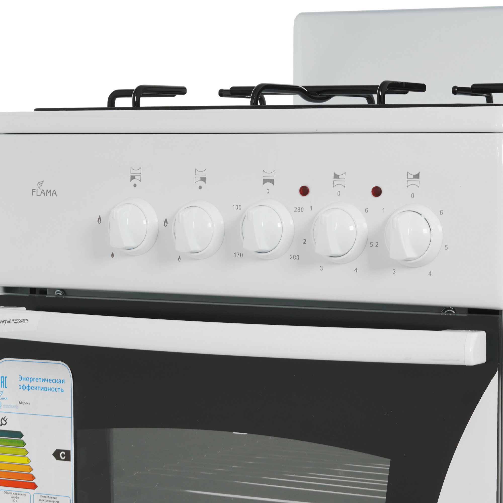 5320760 Комбинированная плита Flama RK 2201 W белый Flama group STDN-0059375 - Вид №3