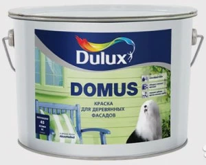 Краска Dulux Domus / Дулюкс Домус для деревянных фасадов полуглянцевая 10л
