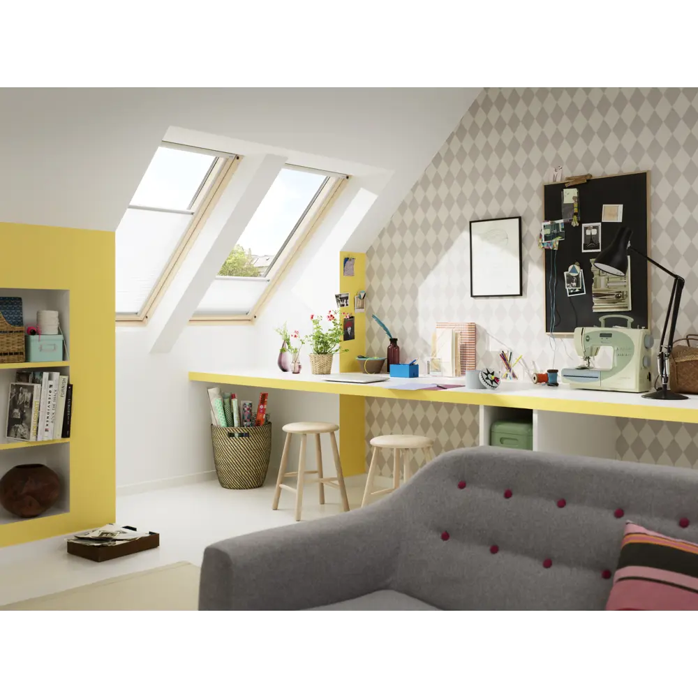 Окно мансардное Velux GZR CR02 3050 дерево/алюминий 55x78 см STLM-2163562 - Вид №1