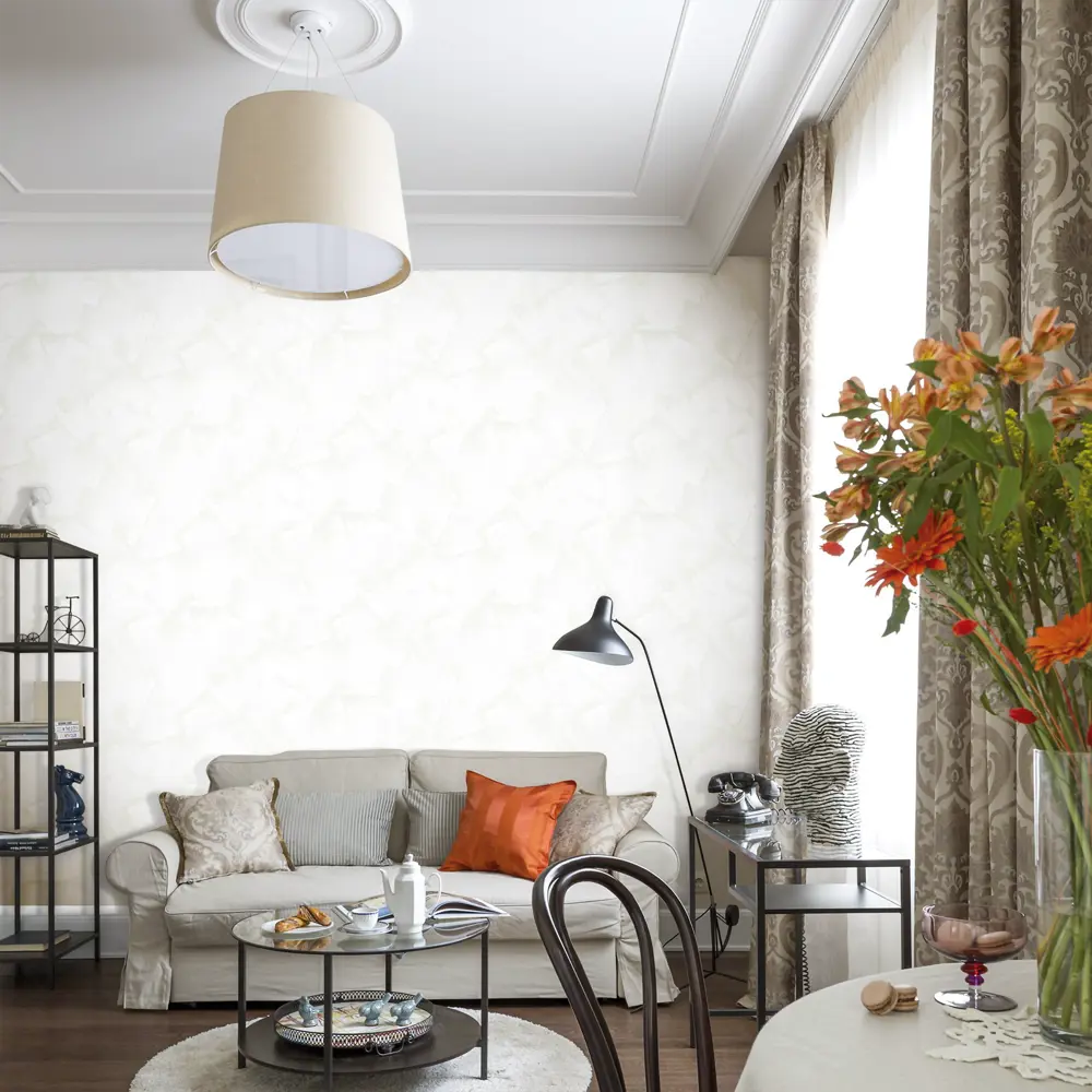 Обои флизелиновые Inspire Inspire santiago белые 1.06 м 3058-1 STLM-2113206 - Вид №3