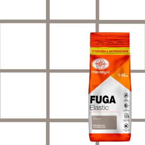 Затирка цементная Fuga Elastic №211 цвет цементный 2 кг ТАЙФУН