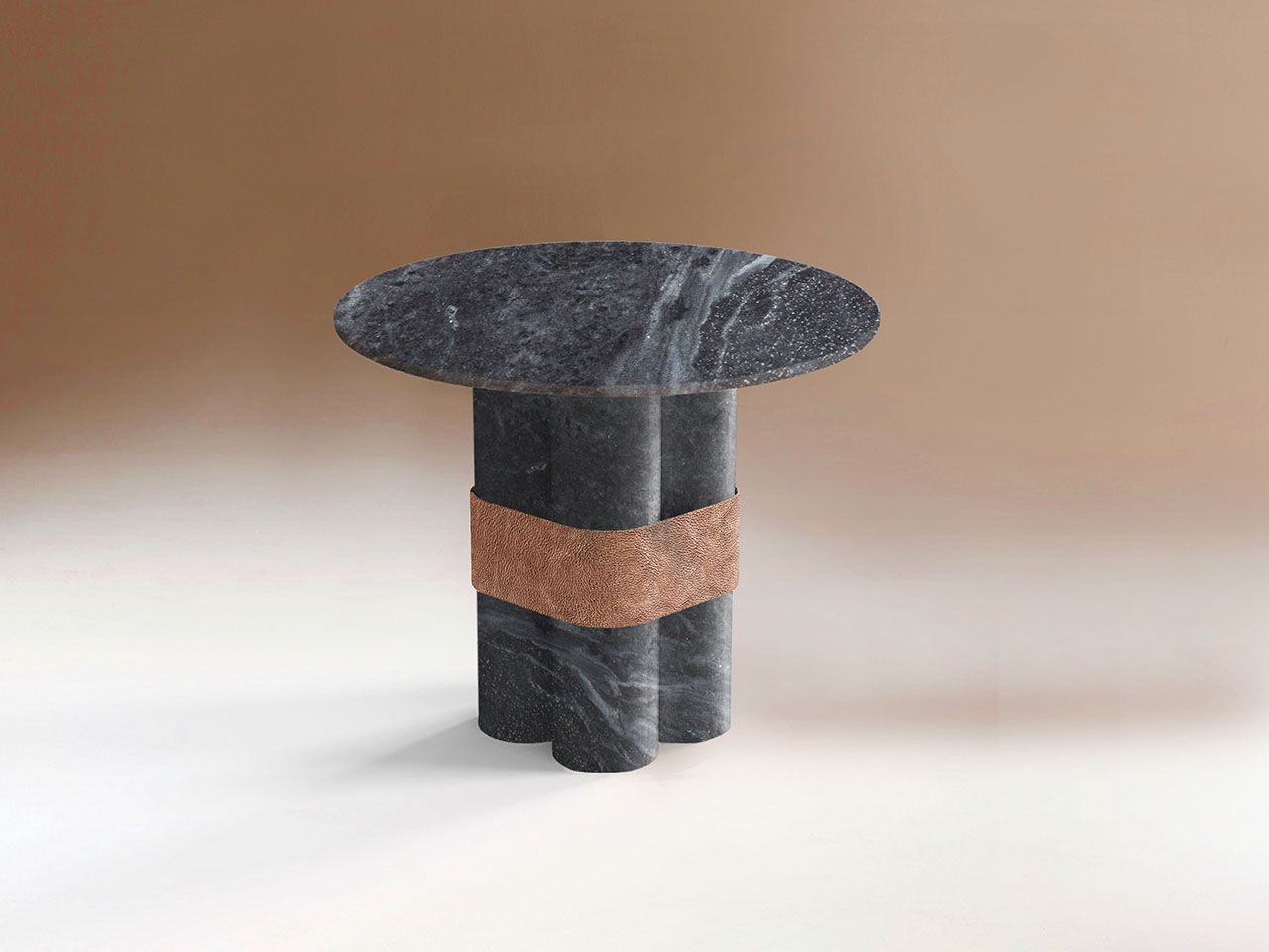 Круглый мраморный журнальный столик Estremoz DOVAIN STUDIO ARCH-00041753 - Вид №2