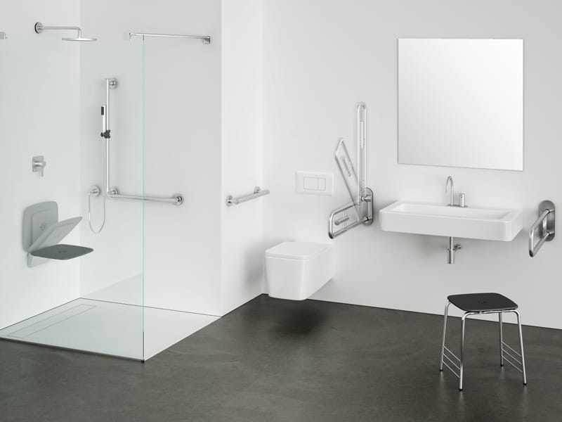 Стальная ручка для ванной комнаты Provex Industrie 400 ARCH-00135096 - Вид №5