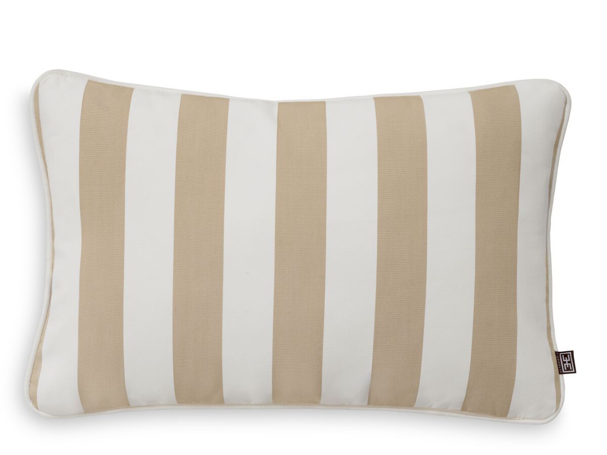 Наружная полосатая подушка Eichholtz FLORENT RECTANGULAR BEIGE ARCH-00089668