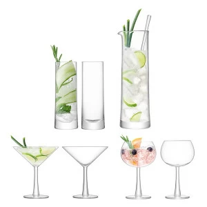 Набор для коктейлей gin большой, 7 предметов LSA INTERNATIONAL GIN 00-3863020 Прозрачный