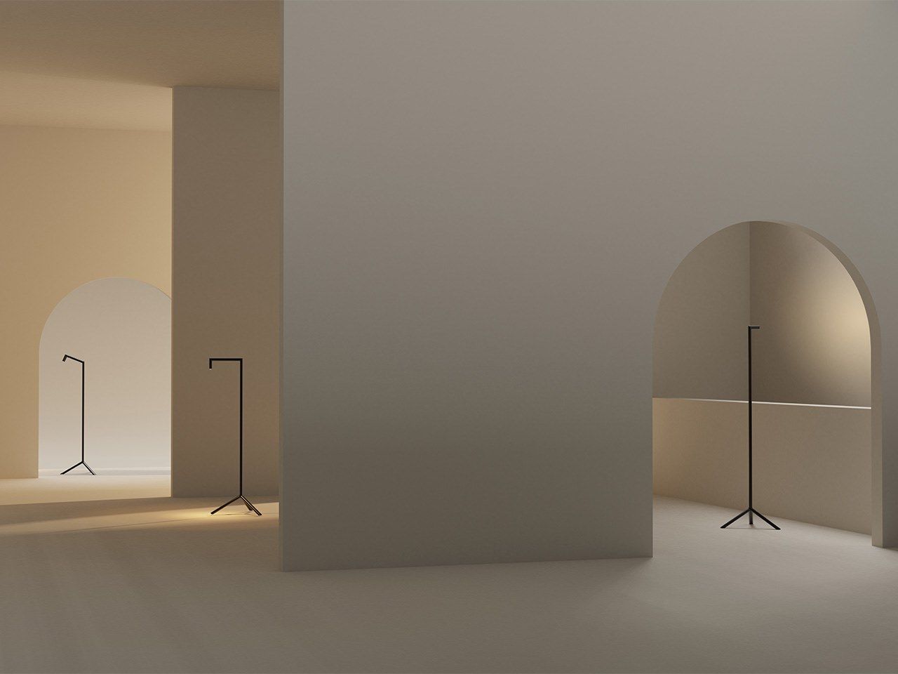 Регулируемая алюминиевая светодиодная напольная лампа Rakumba Hangman ARCH-00128980 - Вид №6