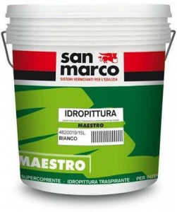 San Marco Дышащая сверхмягкая краска на водной основе для внутренних работ  4820019