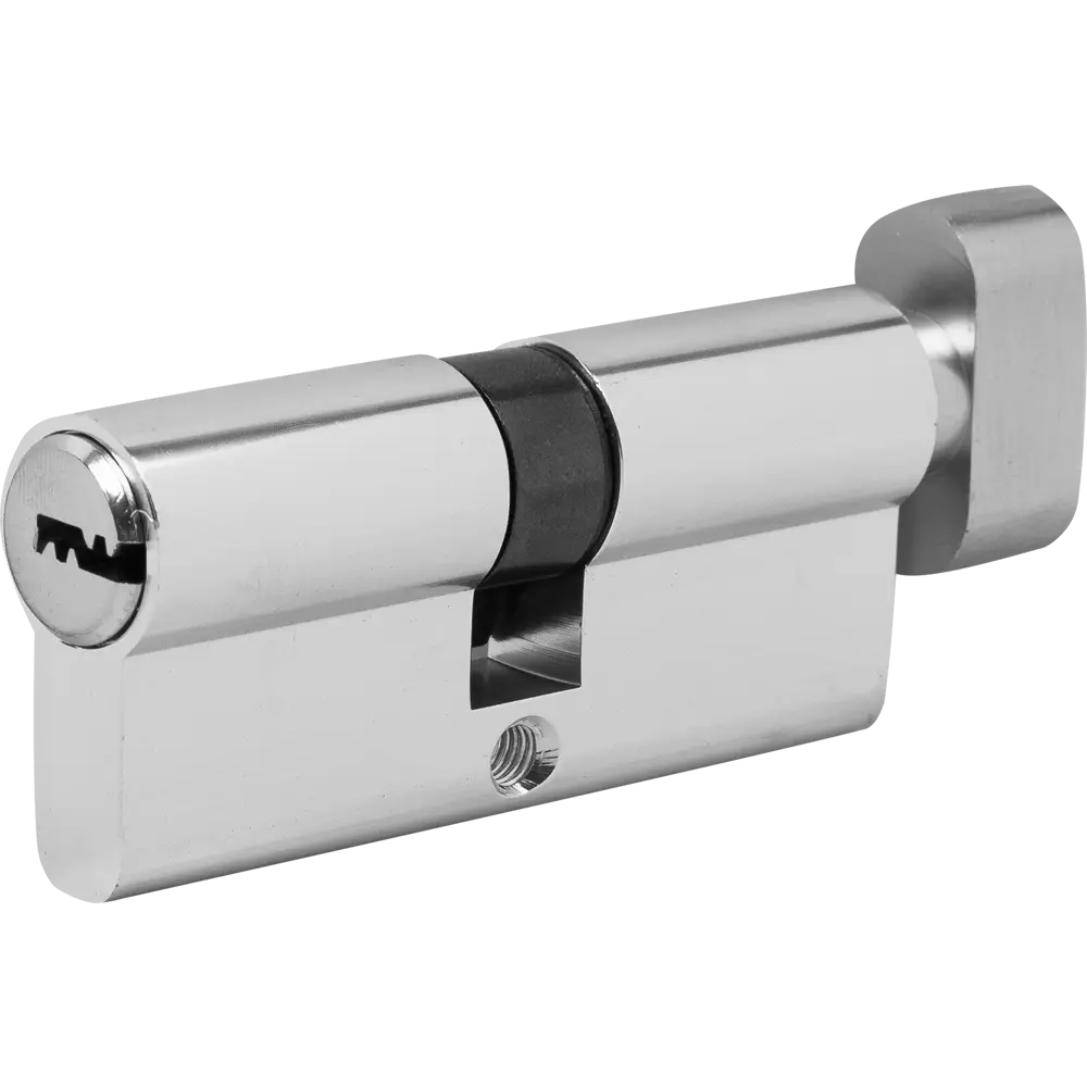 Цилиндр Standers ключ/вертушка 35х35 хром, TT-CAB820 STLM-2081227