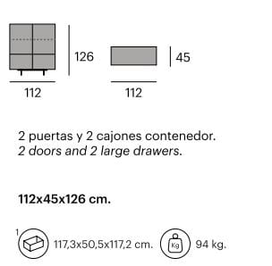 Дубовый шкаф Pilma Зена ARCH-00019235 - Вид №1