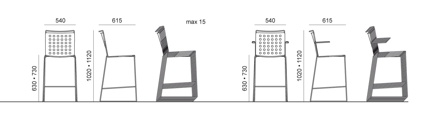 Табурет Urbantime Busy ARCH-00134024 - Вид №3