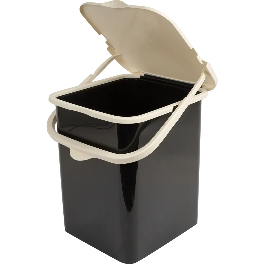 Мусорный контейнер MIO, 18 л, цвет молочный Santreyd STLM-2167811 - Вид №1