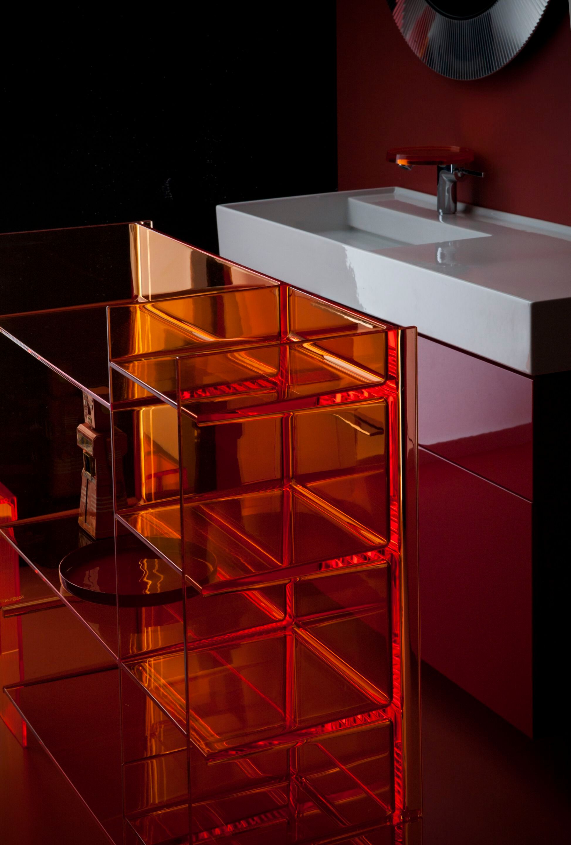 Самонесущий книжный шкаф PMMA Kartell Kartell by Laufen ARCH-00126492 - Вид №2