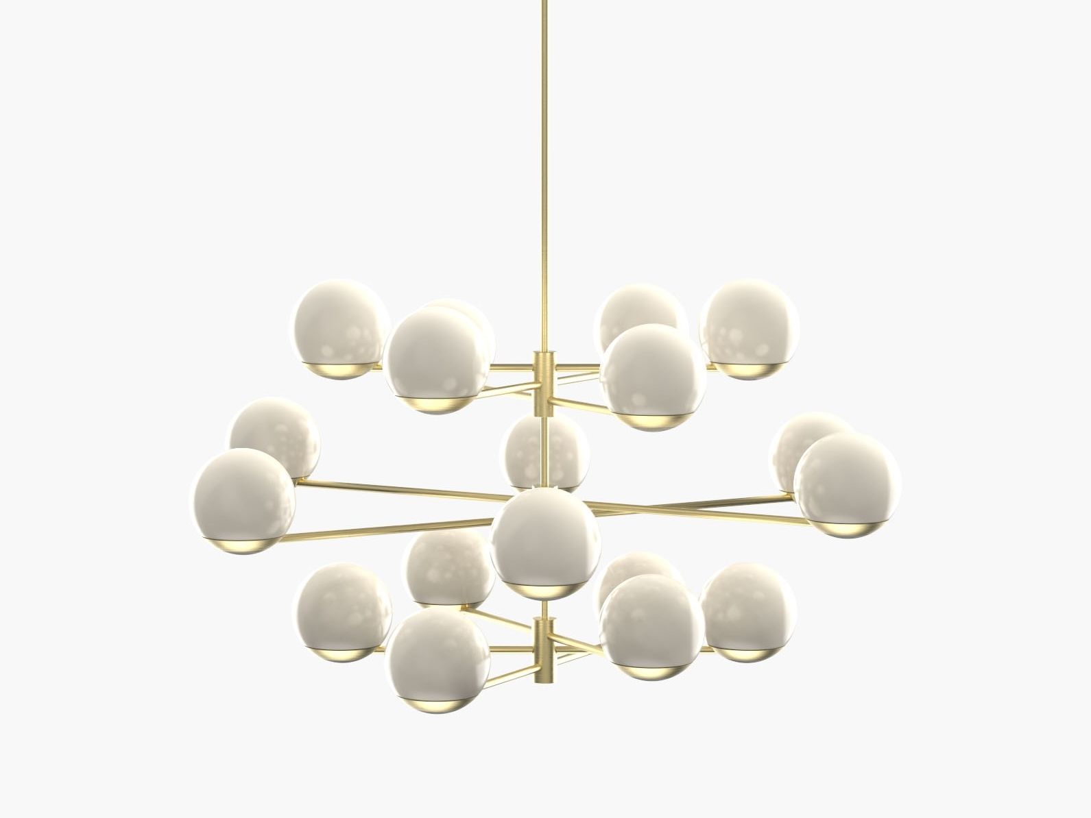 Светодиодный потолочный светильник ручной работы Cameron Design House Мяч и обруч ARCH-00048020 - Вид №3