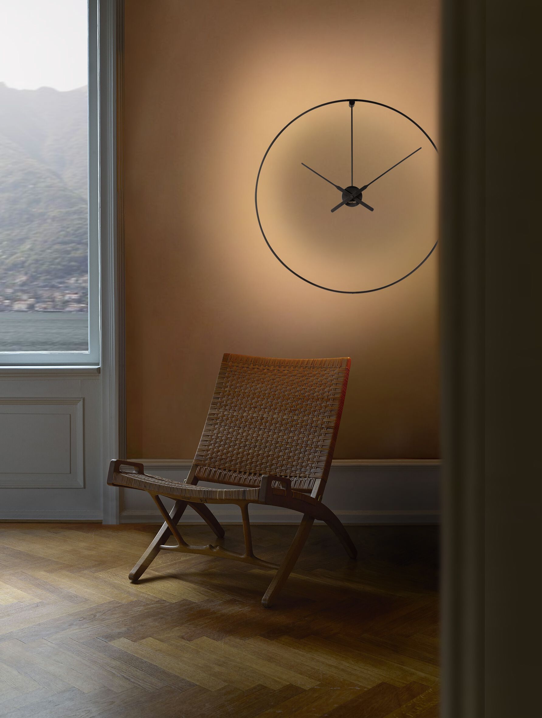 Металлические настенные часы NOMON тень ARCH-00007765 - Вид №1