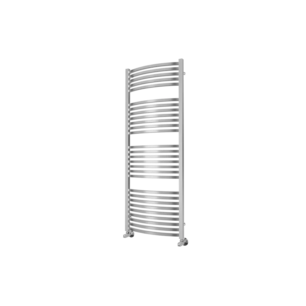 Полотенцесушитель водяной Мира П28 137x52 см, нержавеющая сталь, 1" ВАРМО STLM-2012236