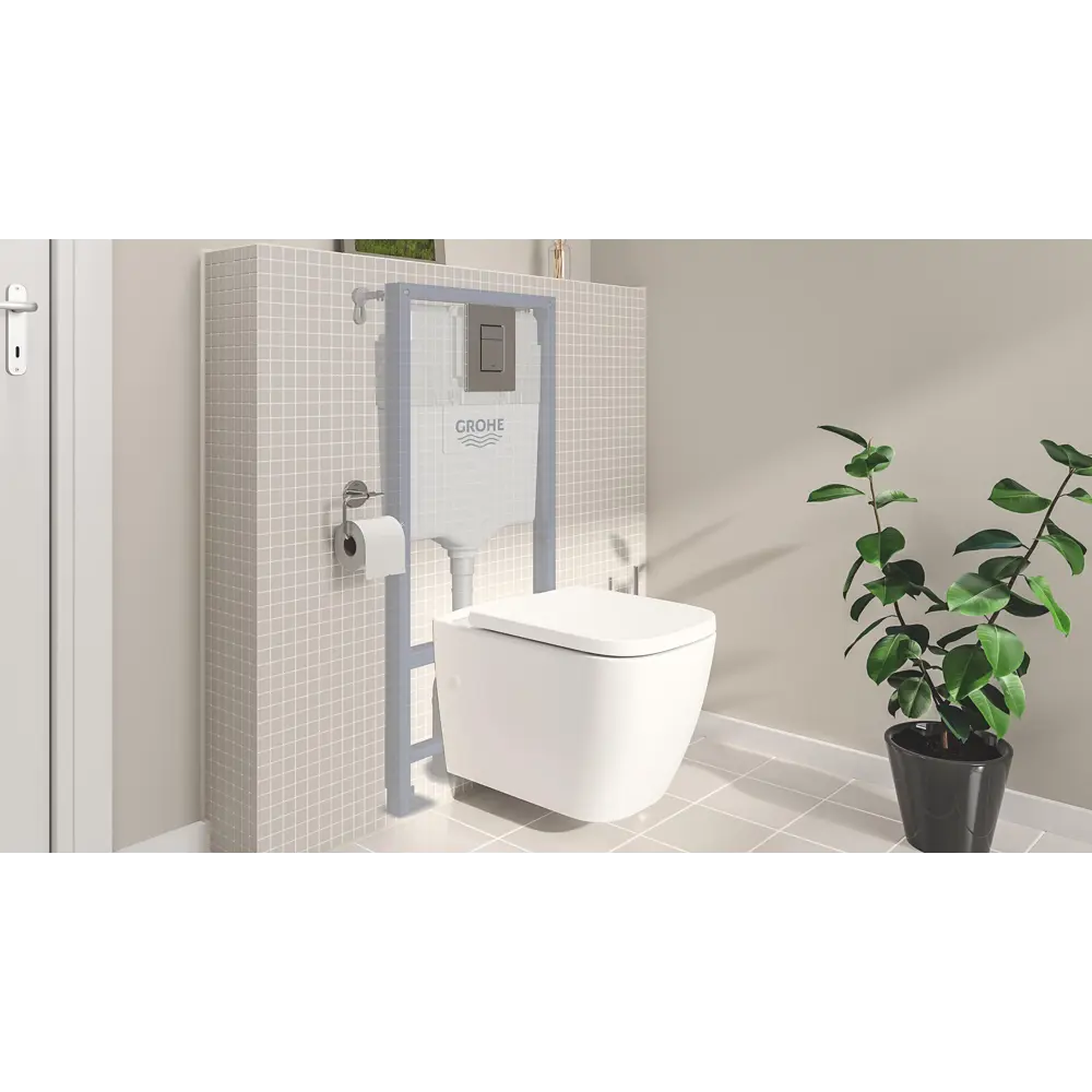 Комплект инсталляция и унитаз Grohe Сет Clova Ceramic STLM-2165003 - Вид №3