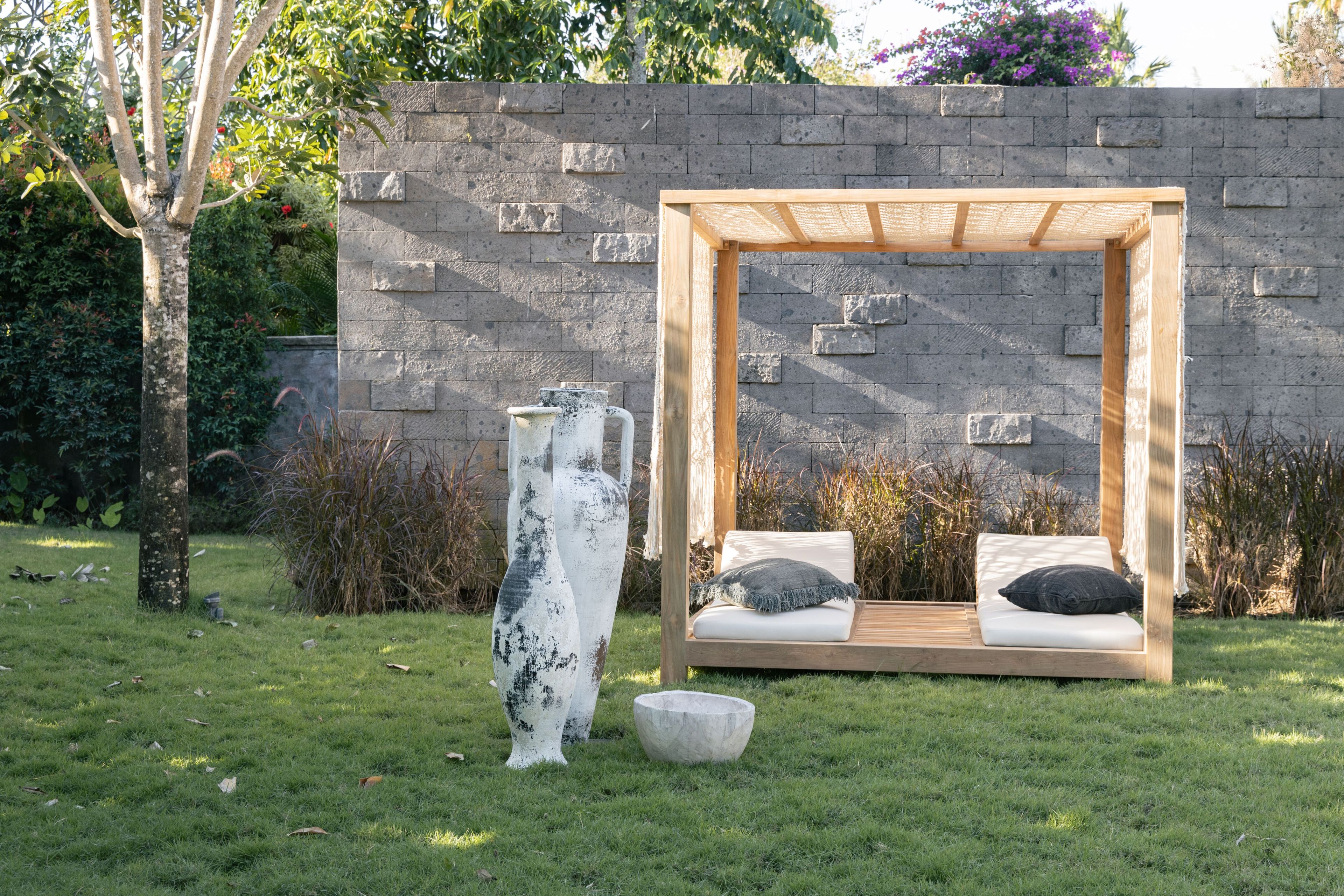 Садовая кровать из тикового дерева с балдахином cbdesign Zen ARCH-00057719 - Вид №5