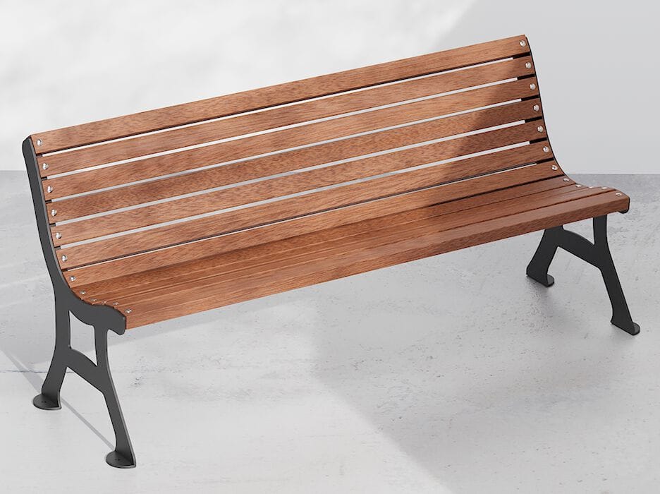 Скамья с досками из скандинавской сосны DIMCAR DEBORA ARCH-00145265 - Вид №1