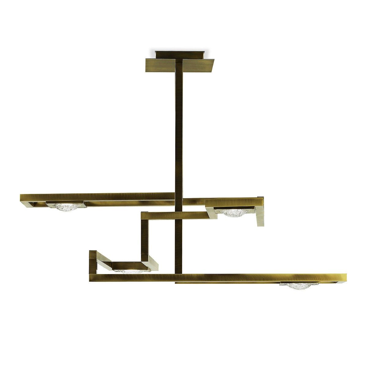 Латунный светодиодный подвесной светильник MARIONI Сесиль ARCH-00116556 - Вид №2