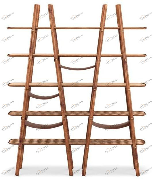 Wood Tailors Club Самонесущая открытая полка из ореха sun-id-1396887