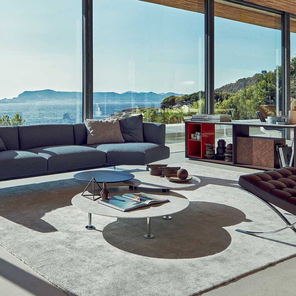 Круглый низкий журнальный столик Knoll Grasshopper ARCH-00060829 - Вид №2