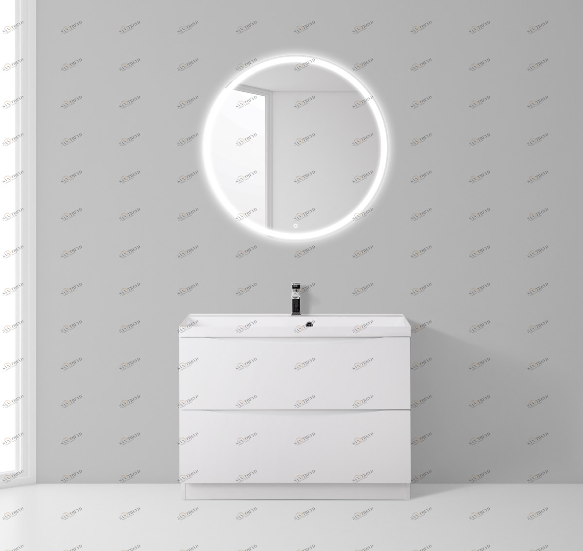 Мебель для ванной BelBagno MARINO-800-2C-PIA-BL-P 