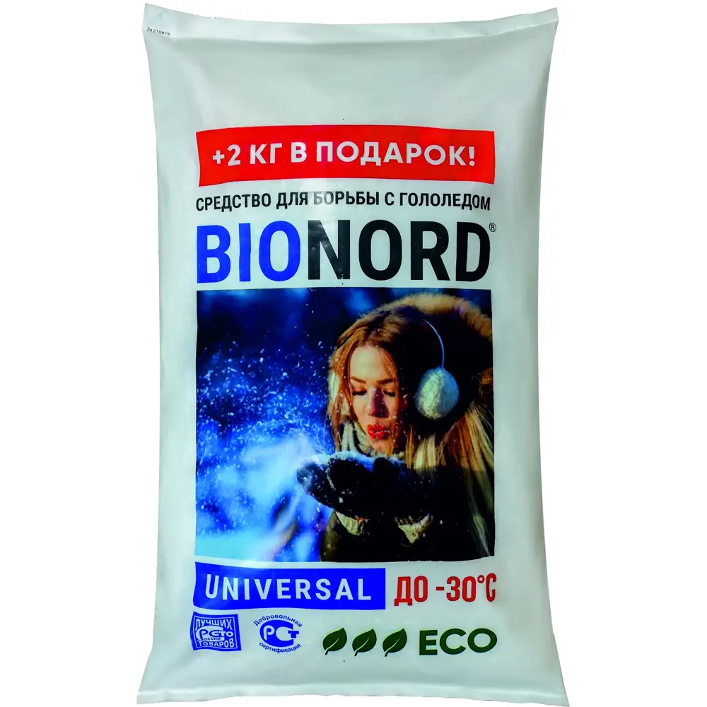 Антигололедный реагент Bionord Universal 12 кг STLM-2089786